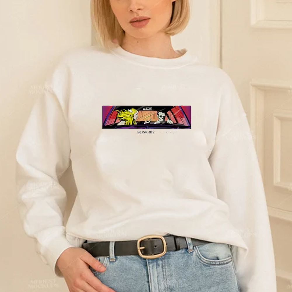 Blink 182 California Punk Band Unisex Sweatshirt  Gift For Fan